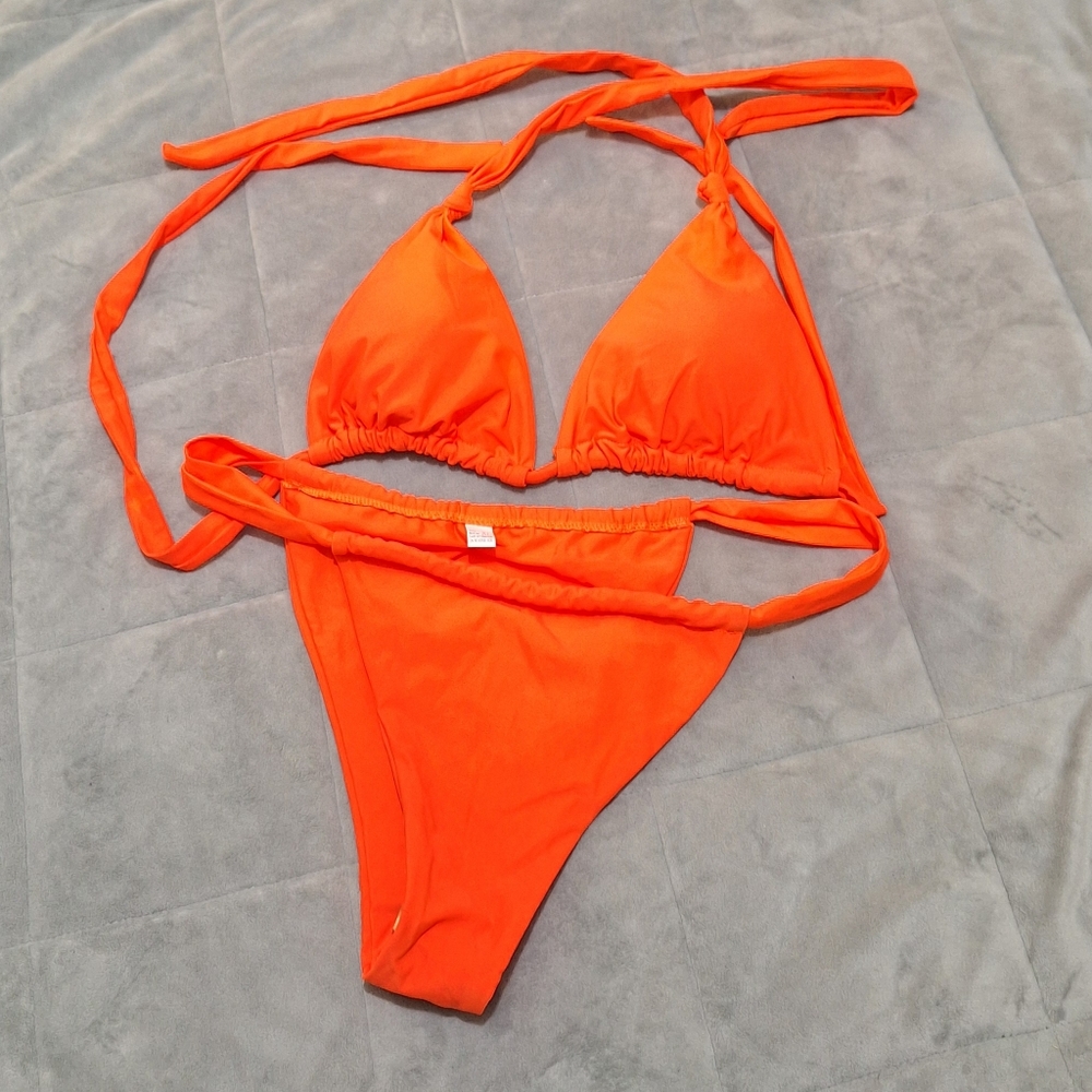 NWOT Orange Bikini